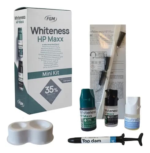 Blanqueador dental FGM Whiteness HP Maxx 35% Mini Kit